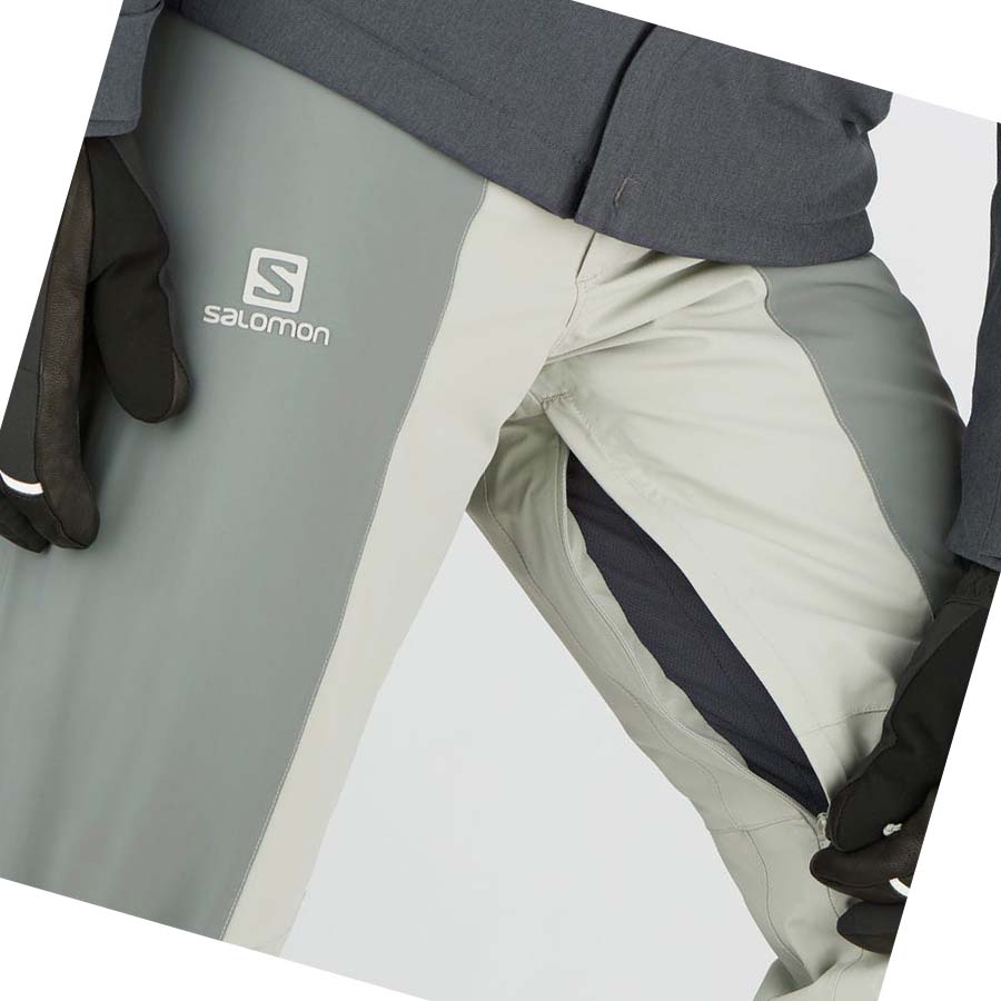 Pantalones De Esquí Salomon BRILLIANT Hombre Verde Oliva | MX 3138HAP